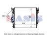 AKS DASIS 370042N Radiator, engine cooling